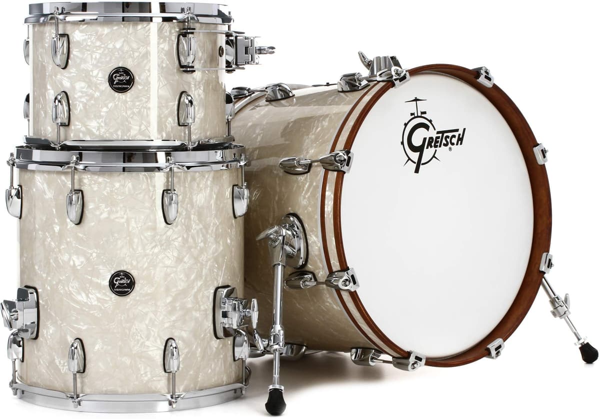 Gretsch Drums Renown Juego de 3 piezas Jazz Shell Pack - Vintage Pearl RN2-J483-VP