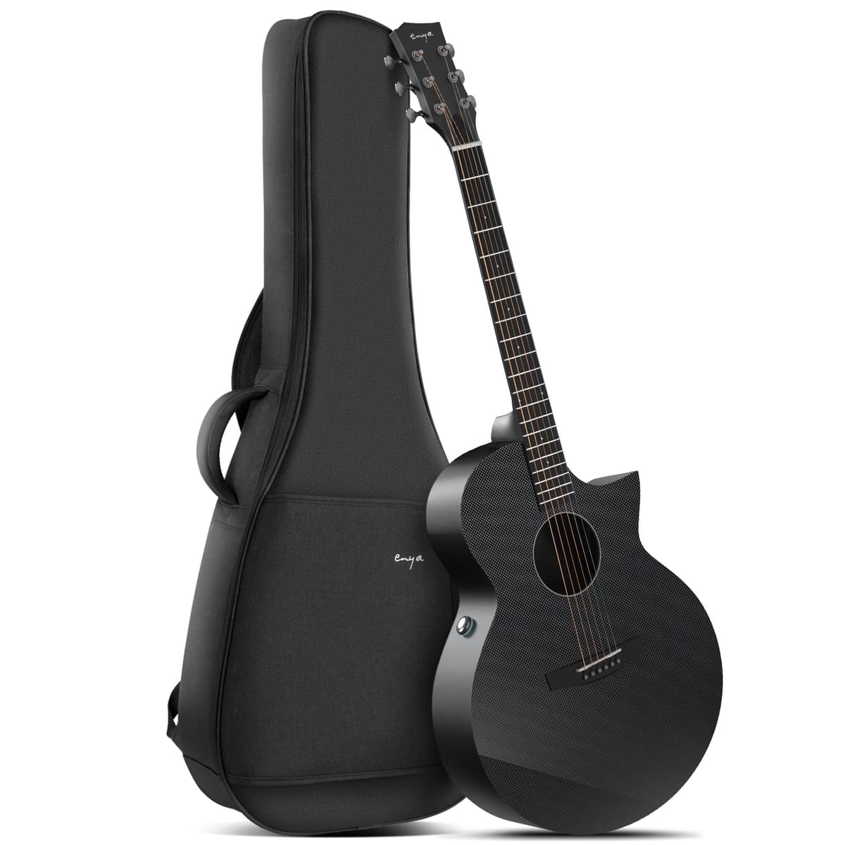 Enya X3 PRO - Guitarra Electroacústica de Fibra de Carbono 41” con Accesorios