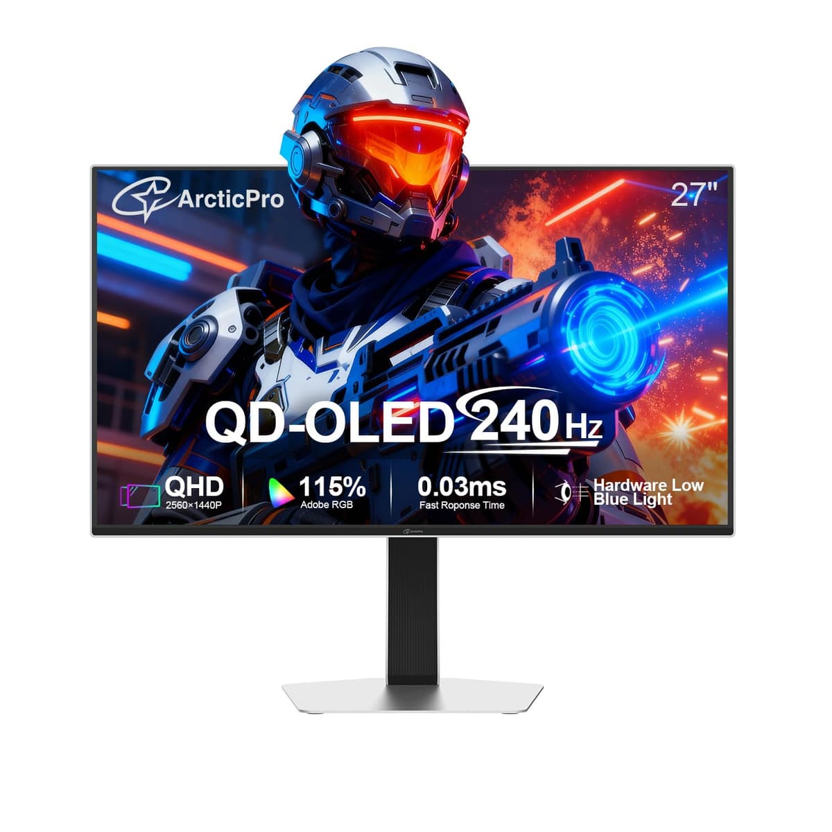 ArcticPro AD27GOQ4 - Monitor QD-OLED 27" QHD 240Hz, 0.03ms