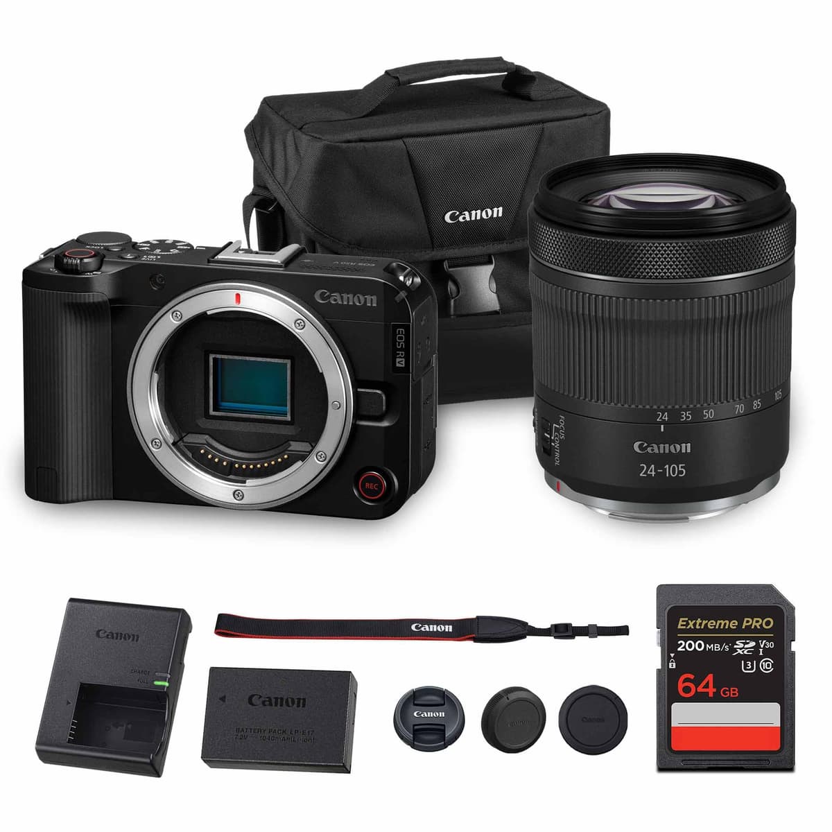 Canon EOS R50 V Mirrorless + RF 24-105mm + Bolsa + 64GB - Cámara APS-C 24.2MP, 4K, Dual Pixel AF (6895C002) 6895C002_EDIPL_5