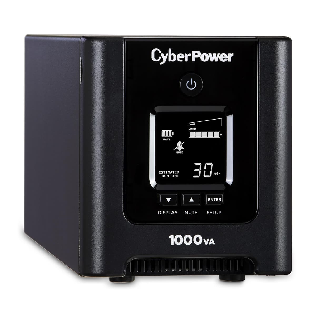 CyberPower OR1000PFCLCD Sistema UPS de Onda Senoidal con PFC, 1000VA/700W, 8 Salidas, AVR, Mini-Torre