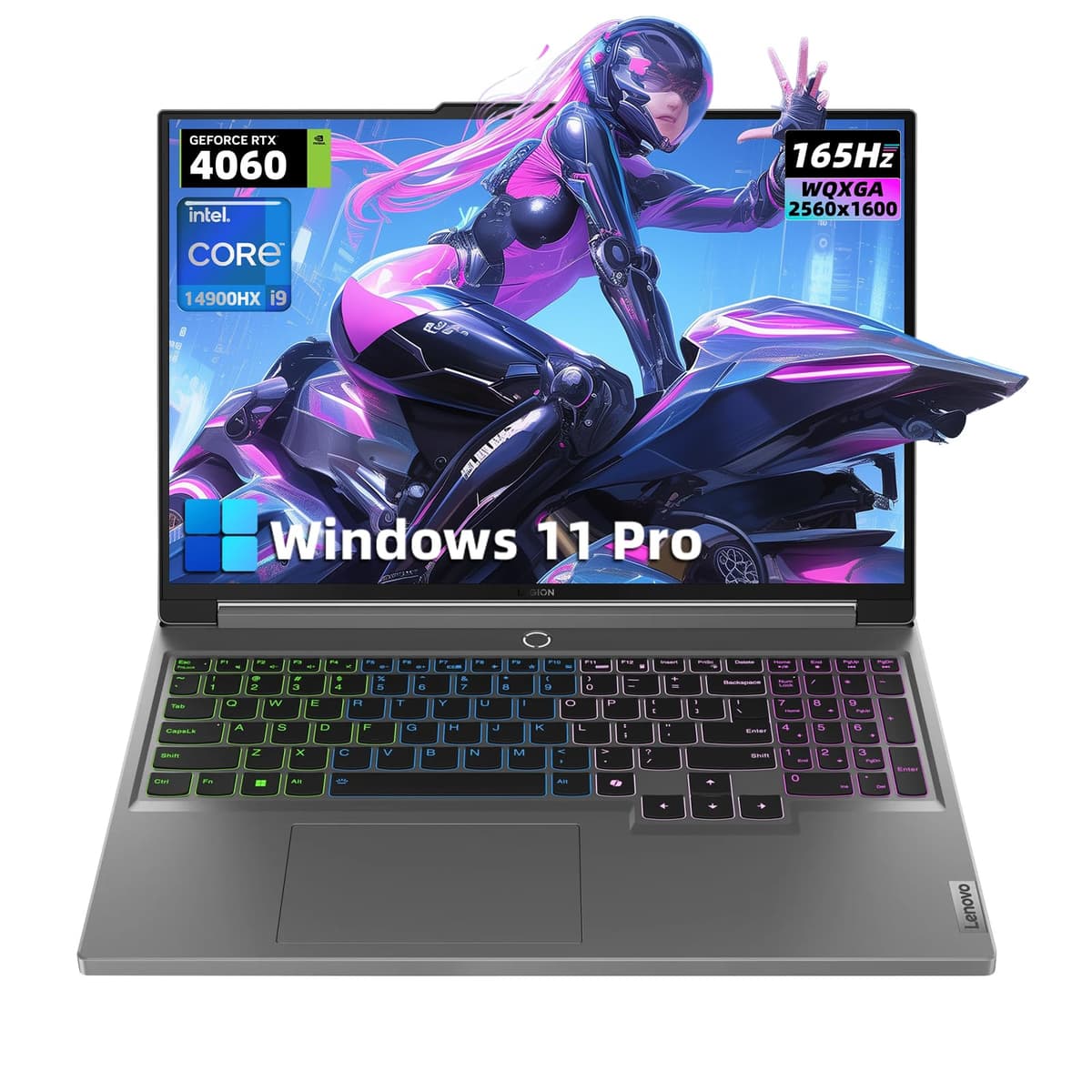 Lenovo Legion Pro 5i - 16" WQXGA 165Hz, Intel i9-14900HX, RTX 4060, 32GB DDR5, 1TB SSD, Win 11 Pro