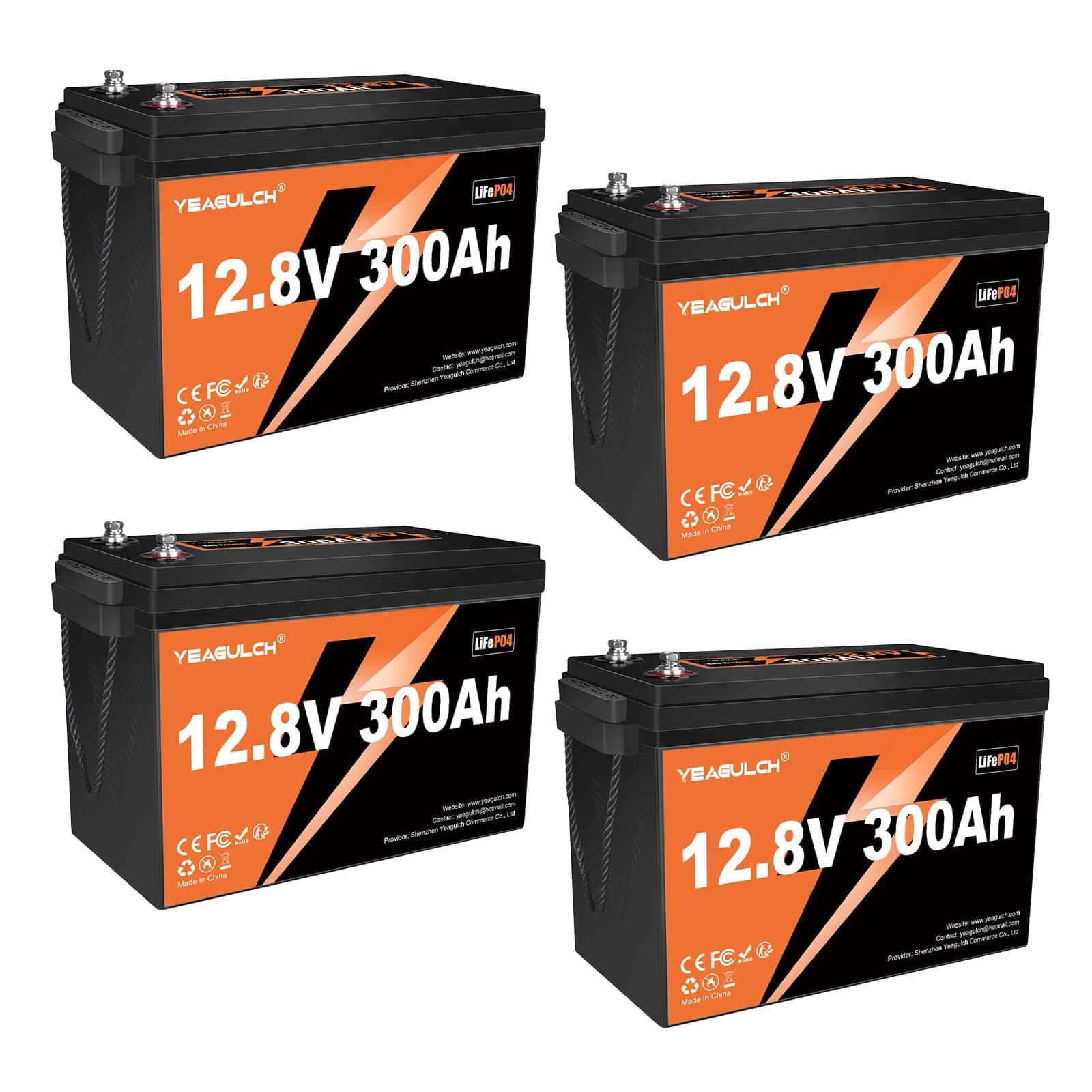 yeagulch A 4SETS300AH