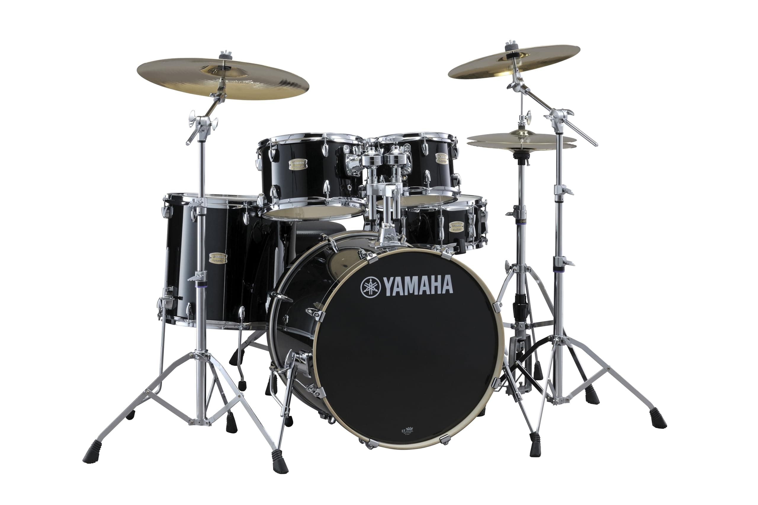 Yamaha Stage Custom Birch 5pc Drum Shell Pack con bombo 20" y redoblante 14" (Raven Black) SBP0F50RB