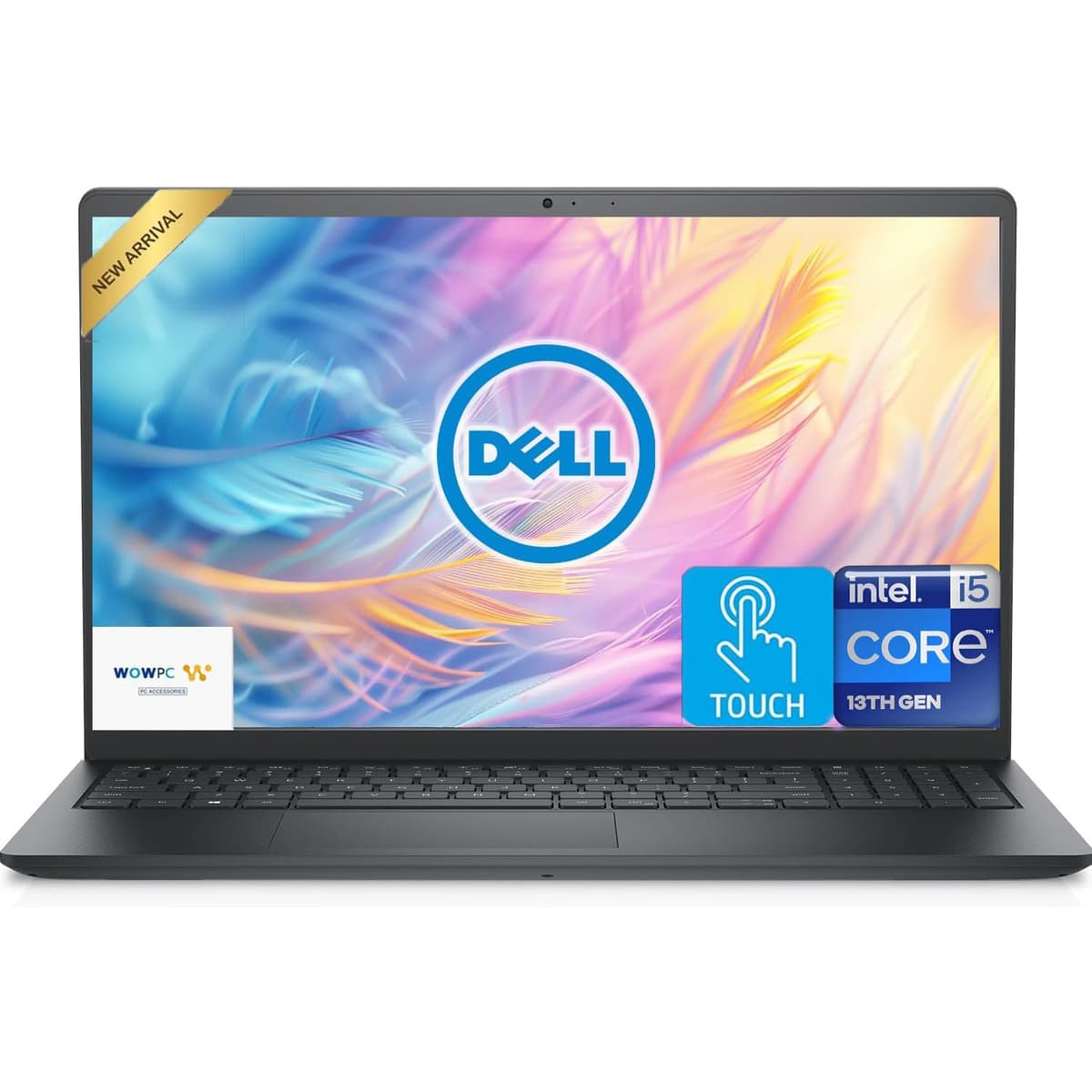 Dell Inspiron 15.6" Pantalla táctil FHD, Intel Core i5 de 13ª generación (mejor que i7-1250U), 12 GB RAM, 768 GB almacenamiento (256 GB SSD PCIe + 512 GB externo), anti-reflejo, Windows 11 con MS Office, larga duración de batería i5-1334U
