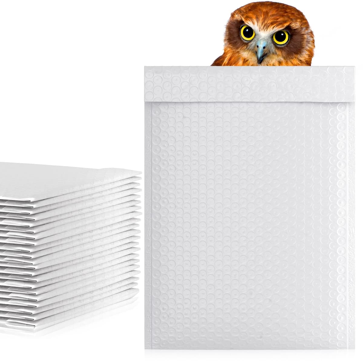 Sobres acolchados de burbuja Amiff 9.5 x 13.5 pulg., pack de 1000 BR-PBM-9.5x13.5