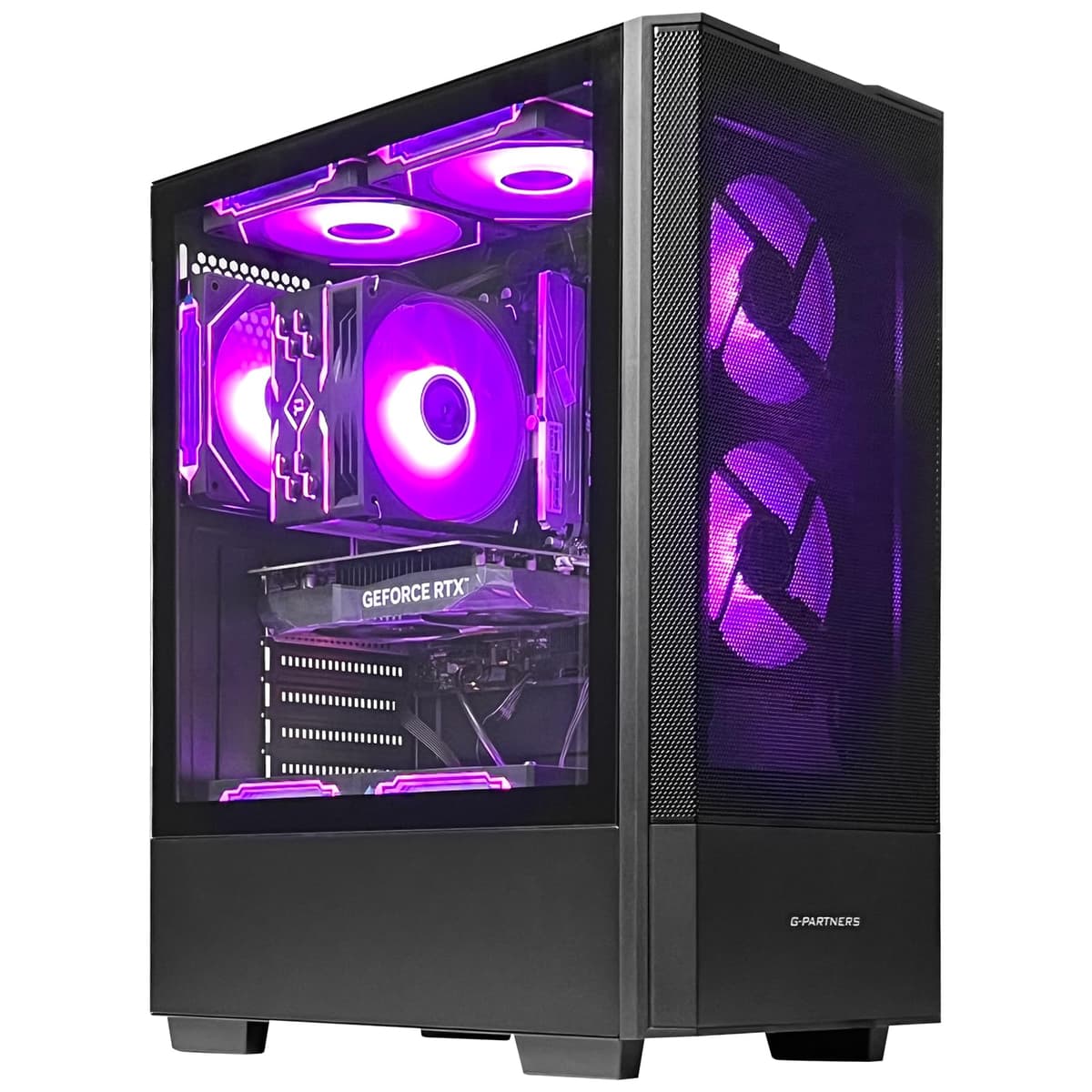 ZYNEEX PC de Escritorio para Juegos AMD R5 5500 GeForce RTX 3050 6GB, 16GB RAM DDR4, 1TB SSD NVMe, Refrigeración ARGB, Computadora Gaming Preensamblada S5