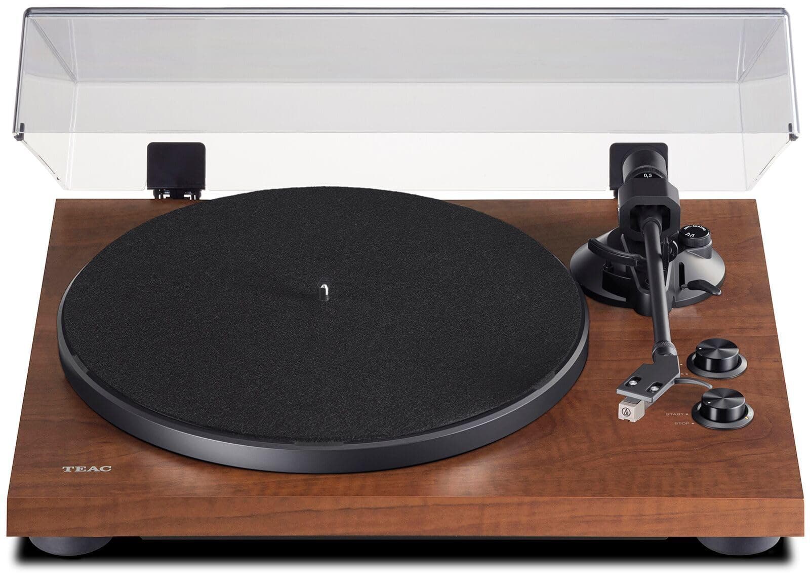 TEAC TN-280BT-A3 - Tocadiscos Bluetooth inalámbrico, Walnut TN-280BT-A3/WA
