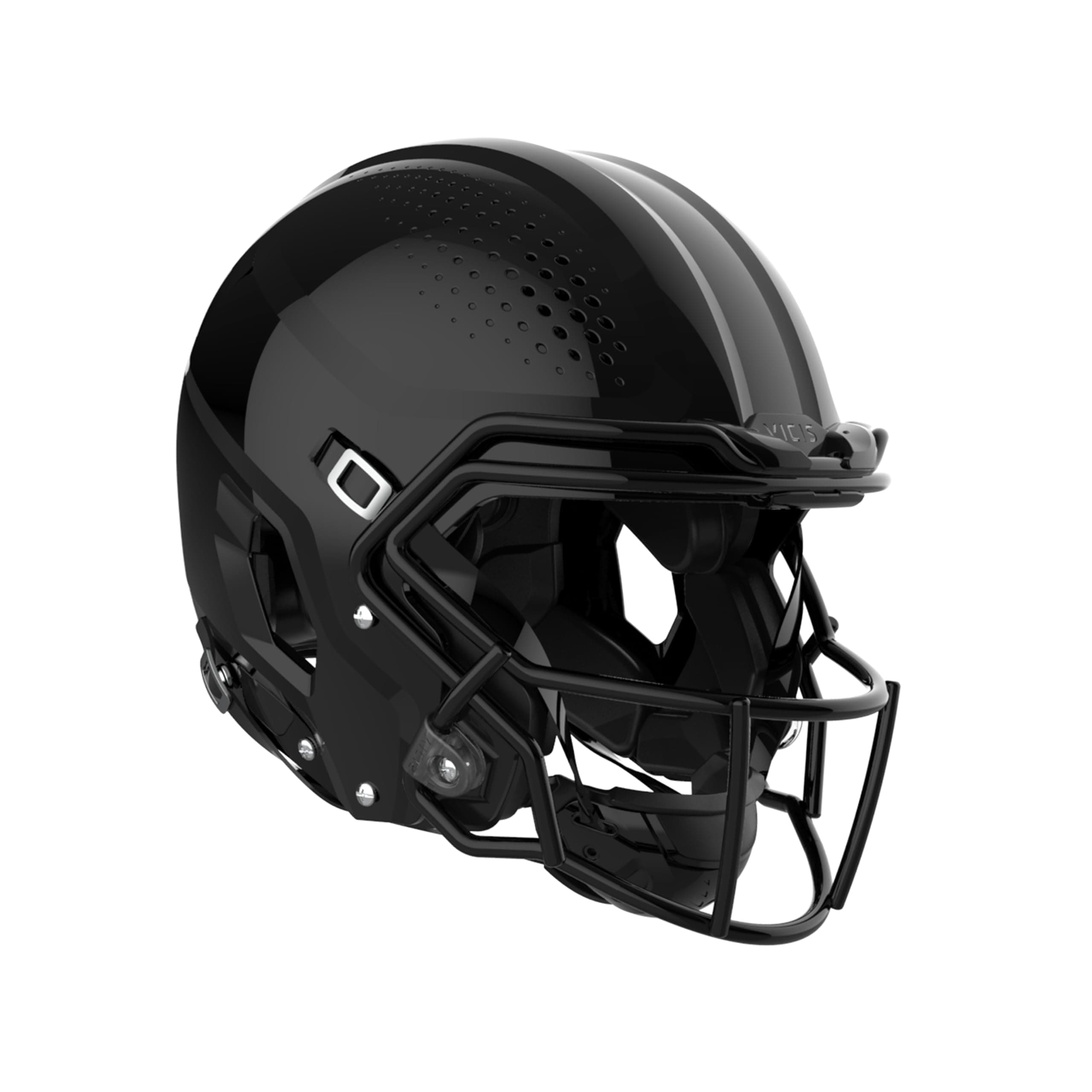 VICIS ZERO2 Varsity Football Helmet Molded Gloss Black Medium SO-212 Facemask