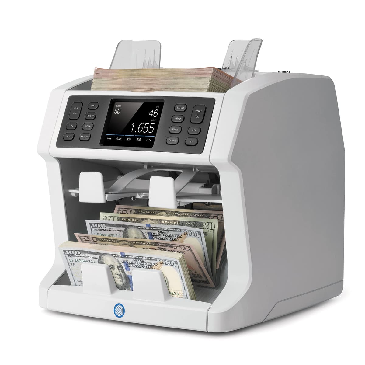 Safescan 2985-SX Contadora de Billetes Multi-moneda 1,200 BPM con Detección de Falsos (112-0650)