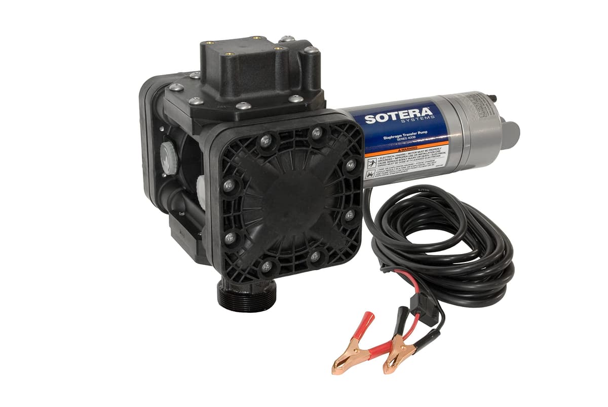 Sotera SS415B Bomba de transferencia química 12V, hasta 15 GPM (solo bomba)