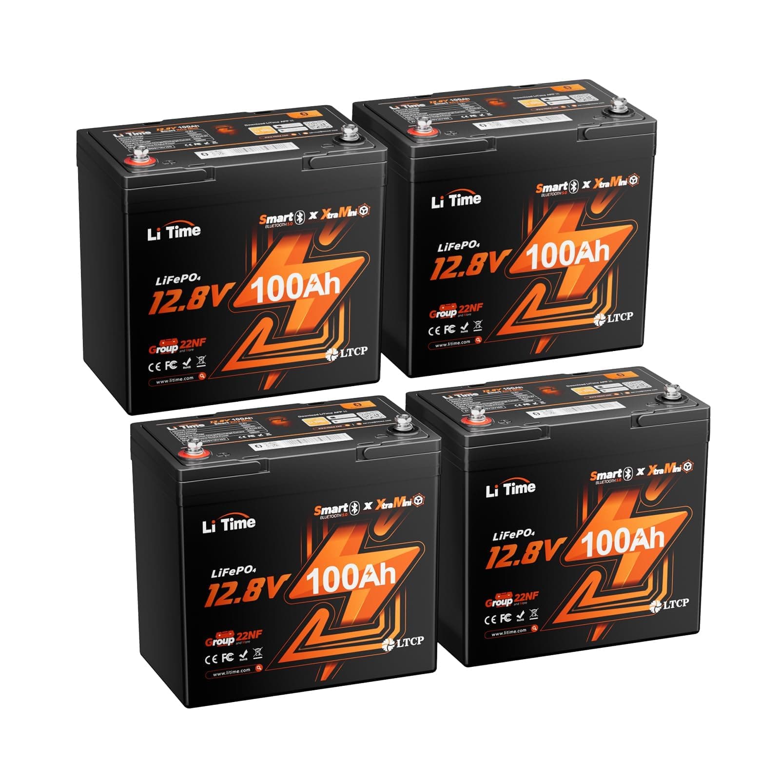 Litime A L12V100-100-MINI-BT-16-A60-PACK4