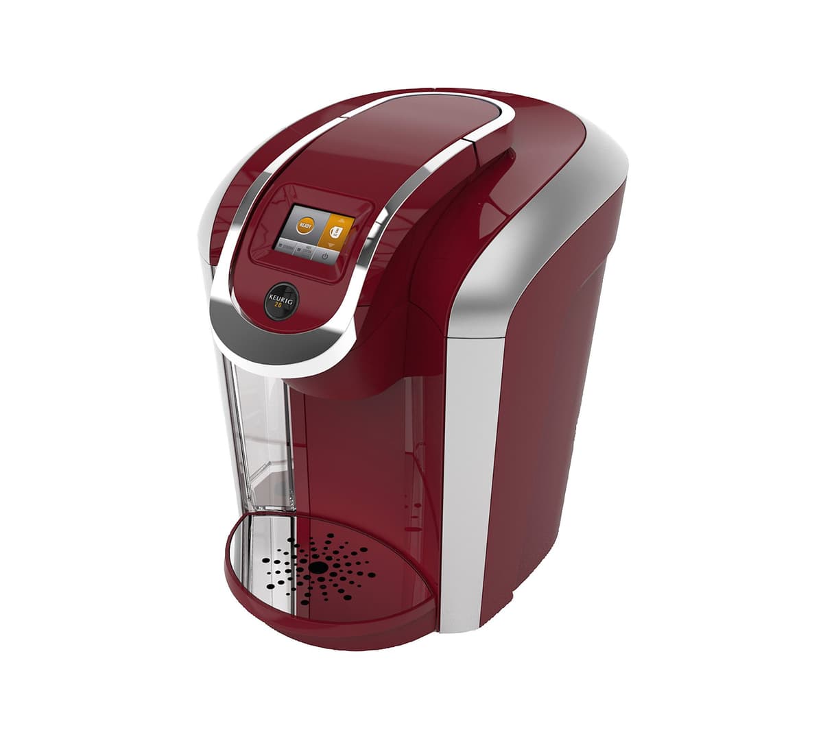 Keurig K475 - Cafetera de una taza programable con depósito de 70 oz, Vintage Red 119302