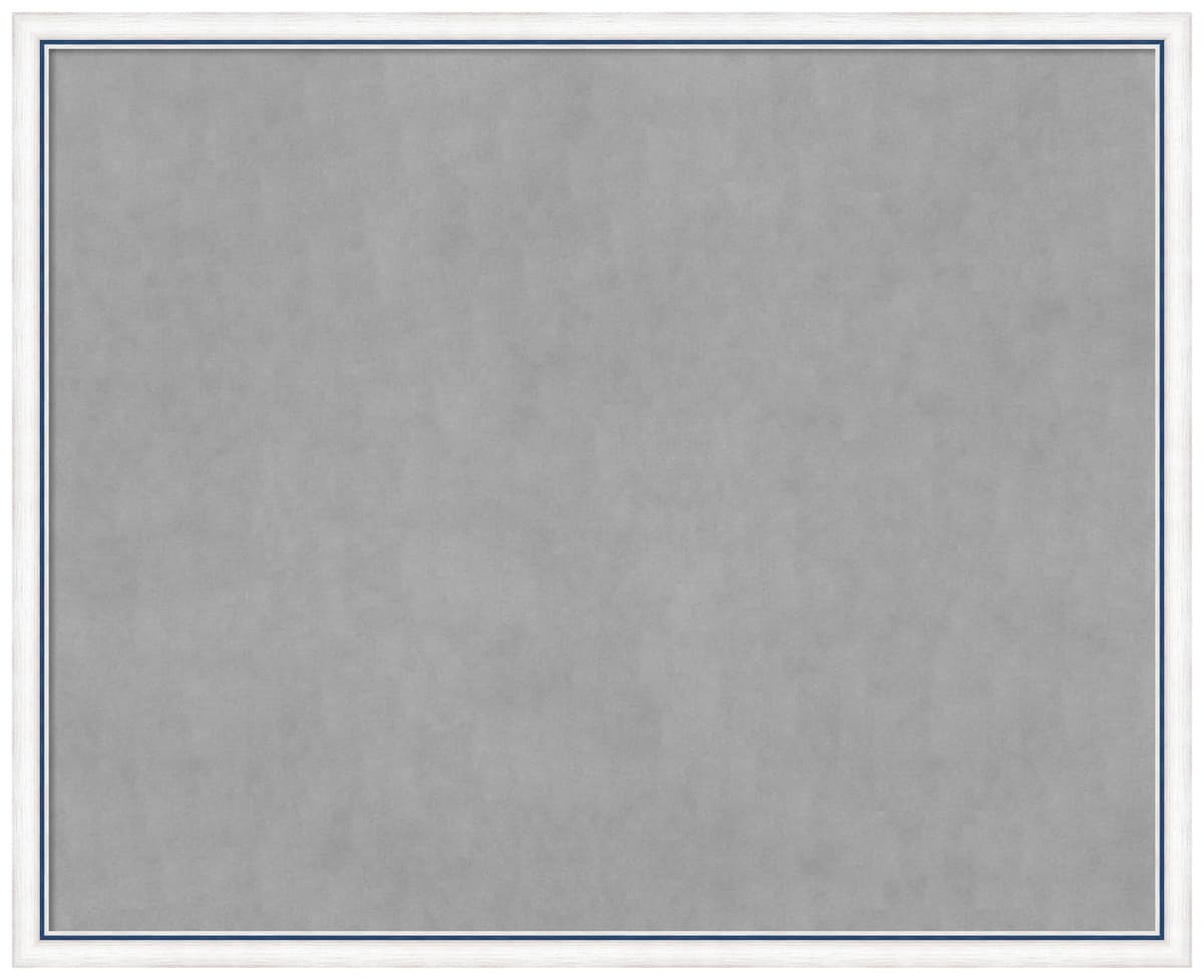 Amanti Art Magnetic Board enmarcada Morgan White Blue 34 x 42 pulgadas 28588293814
