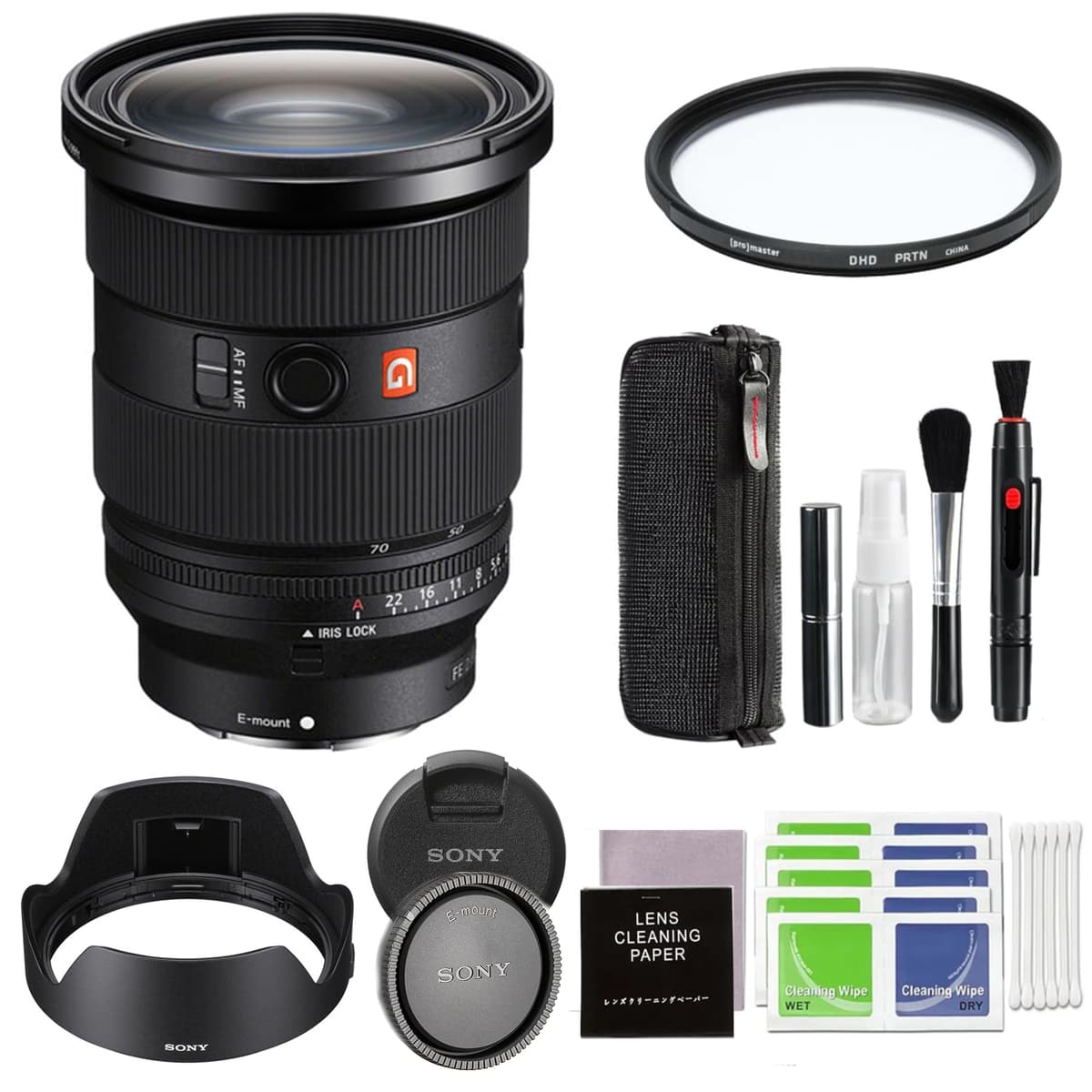 Sony FE 24-70mm f/2.8 GM II (SEL2470GM2) - Zoom estándar G Master, bundle con filtro 67mm