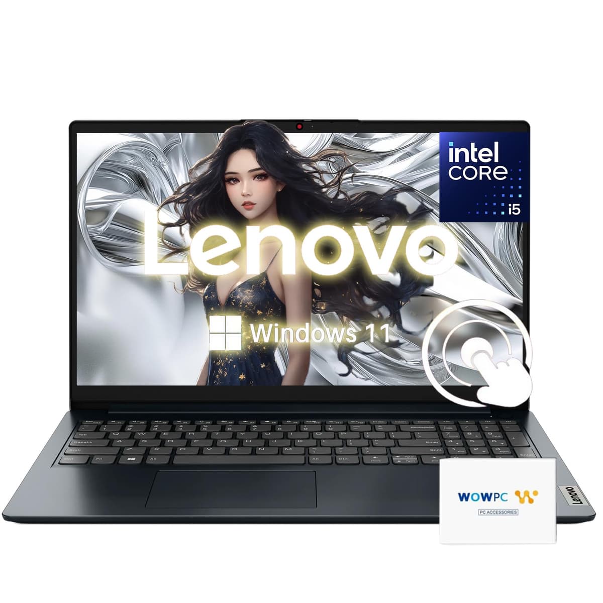 Lenovo Premium Laptop 15.6" FHD Touch, 40GB RAM, 2TB SSD, Intel Core i5-1235U, Wi-Fi 6, Windows 11 Business Laptop