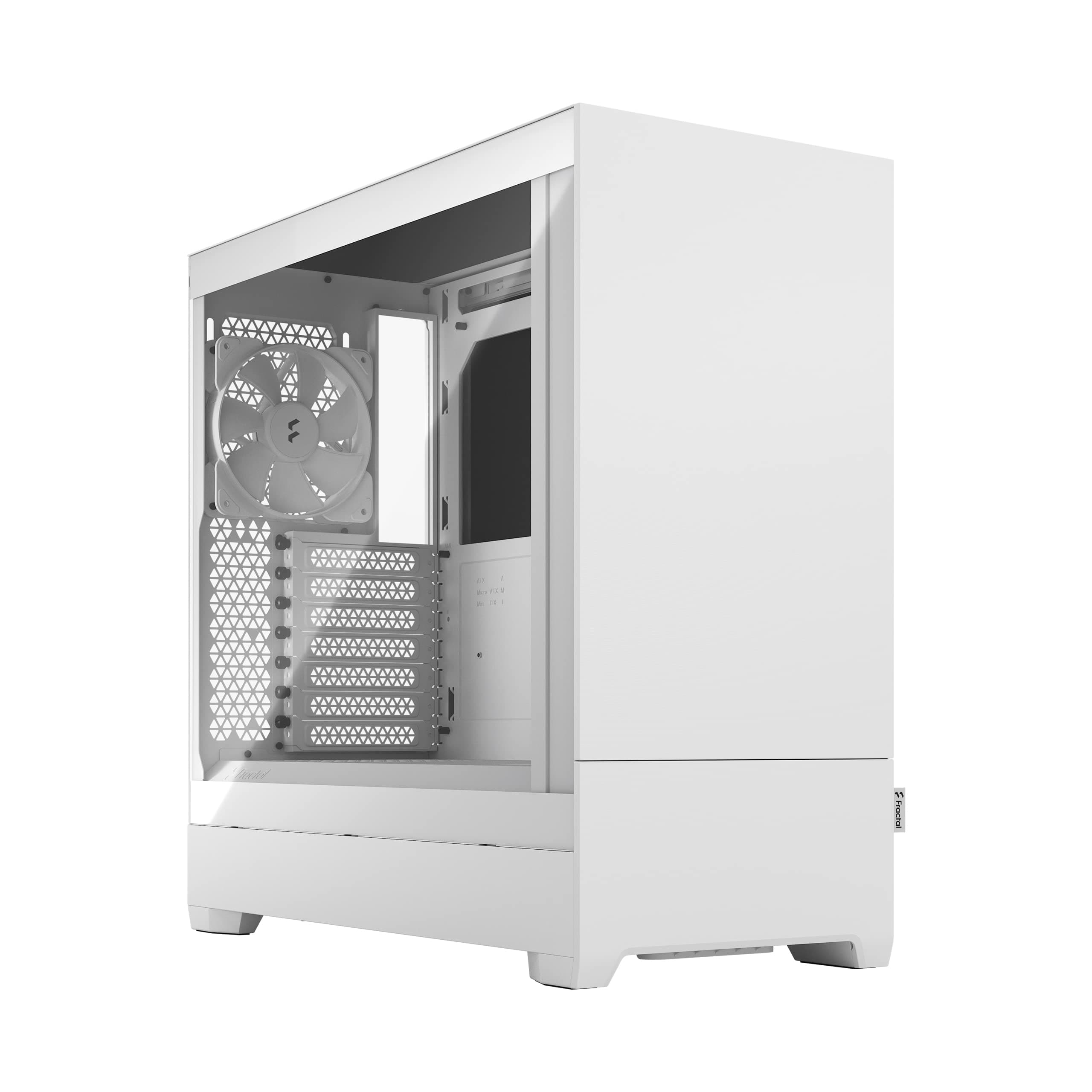 Fractal Design Pop Silent Blanco Cristal Templado Tinte Claro 7340172703068