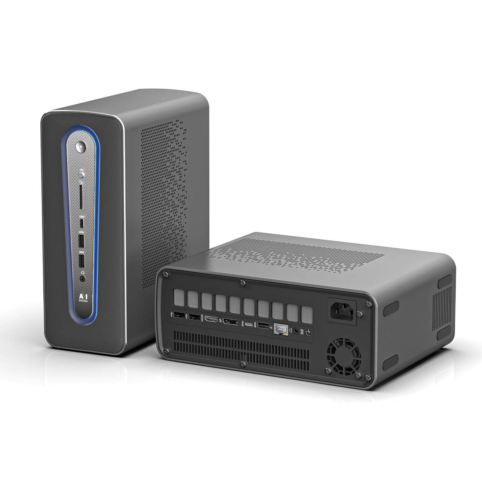 AIFUT AI Mini PC con AMD Ryzen AI Max+ 395, 128GB LPDDR5X y 2TB SSD EVO-X2