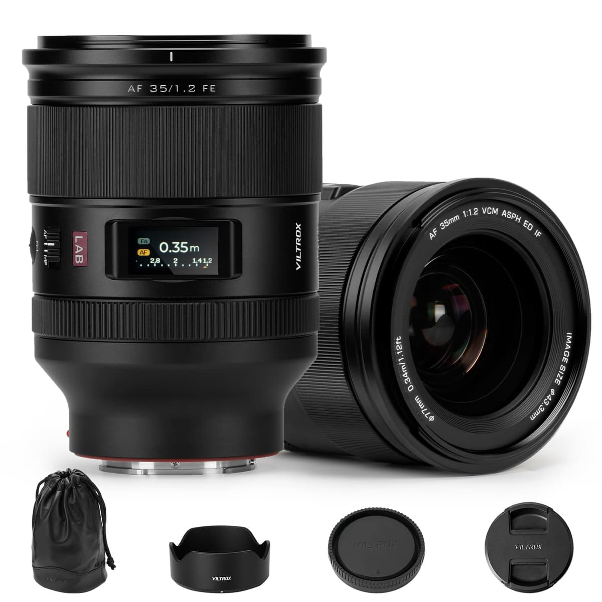 VILTROX 35mm F1.2 LAB FE AF Lente 35mm F/1.2 para Sony E-mount 35f1.2fe
