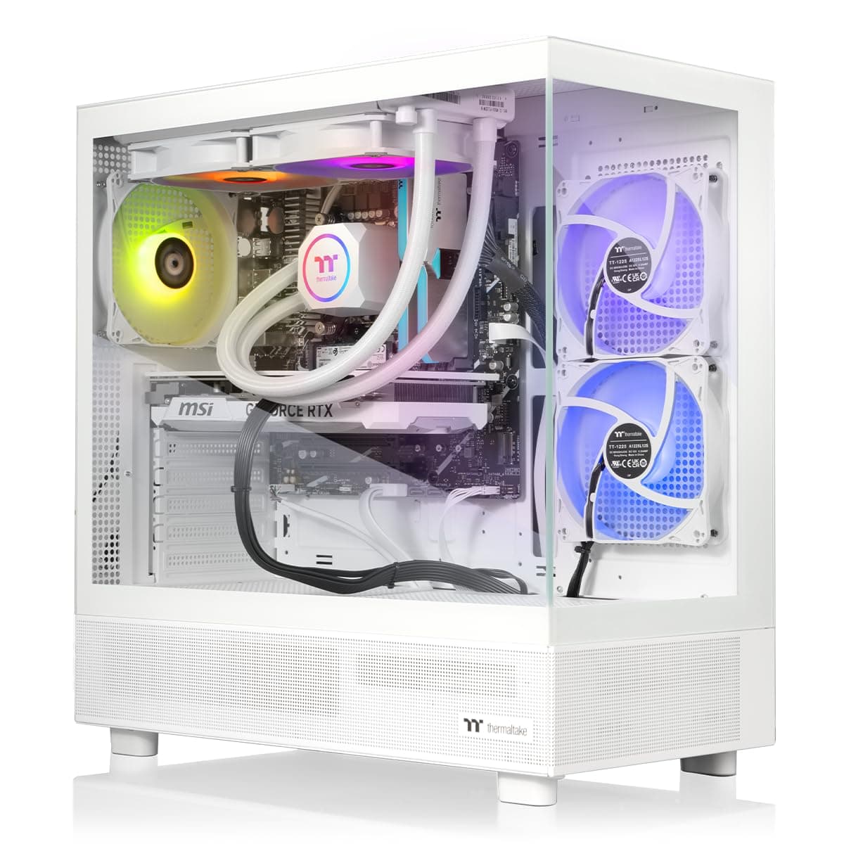 Thermaltake View 7870TS-270 Gaming Desktop - Ryzen 7 7800X3D, RTX 5070 Ti, 32GB DDR5 6400, 2TB NVMe V27S-B850-57T-LCS