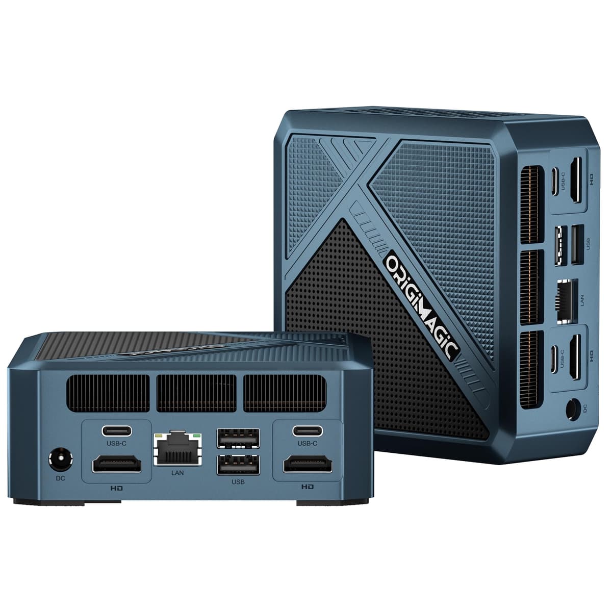 origimagic N1 Mini PC Ryzen 7 5825U con 32GB RAM y 1TB NVMe, 4K Quad Display