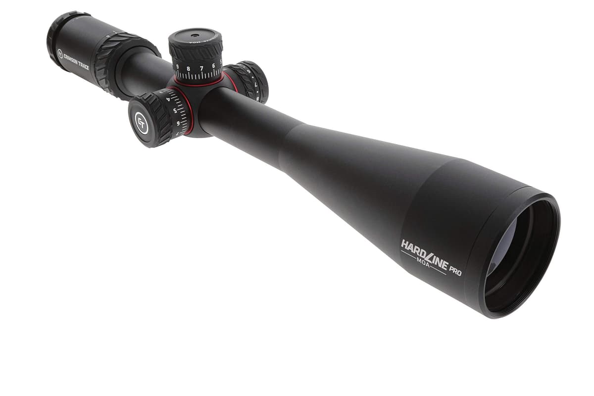 Crimson Trace Hardline Pro 6-24x50mm Riflescope SFP con Retícula MR1-MOA Iluminada, Zero Reset Rápido 01-01090
