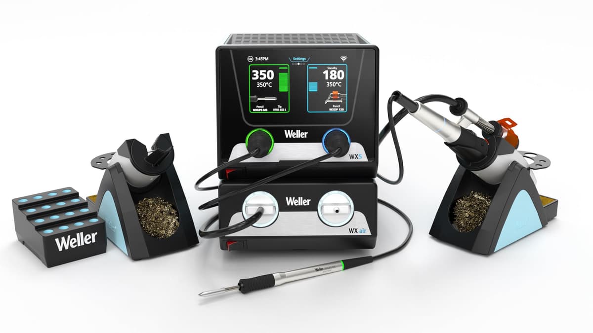 Weller WXS2020 Rework Set con WXsmart, WXair, WXUPS y WXDP120