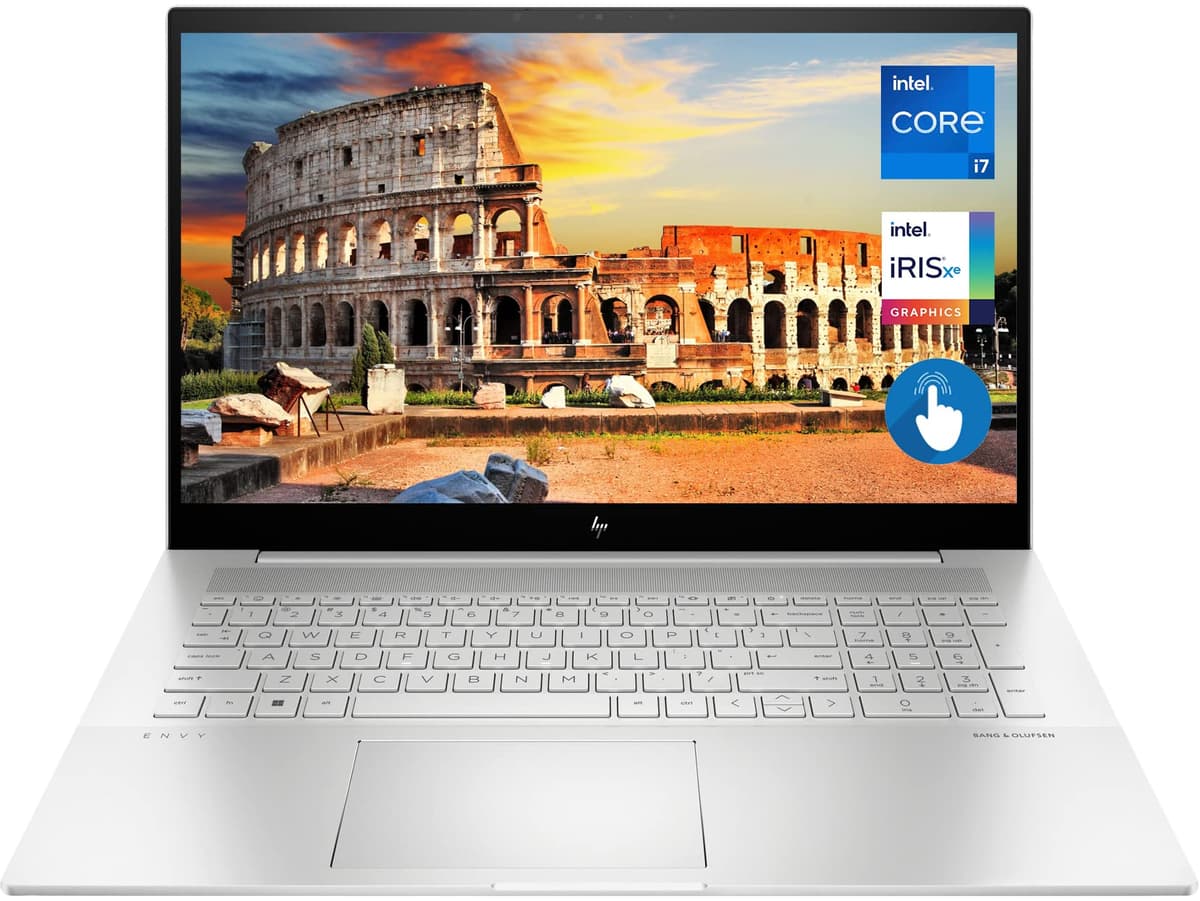 HP Envy 17.3" FHD Touch i7-1260P, 16GB, 1TB SSD, Windows 11 Home 17T
