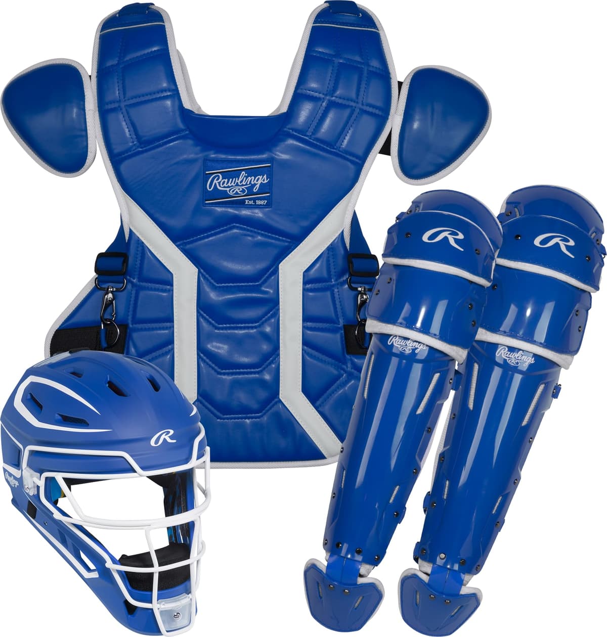 Rawlings MACH PRO Series Set de receptor - Large/Adult - Royal/White R00713761