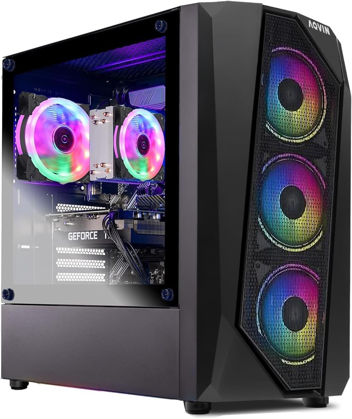 AQVIN AQB30 Torre Gaming i7-6700, 32GB RAM, 1TB SSD, GeForce GTX 1660 6GB, RGB, Windows 10 Pro