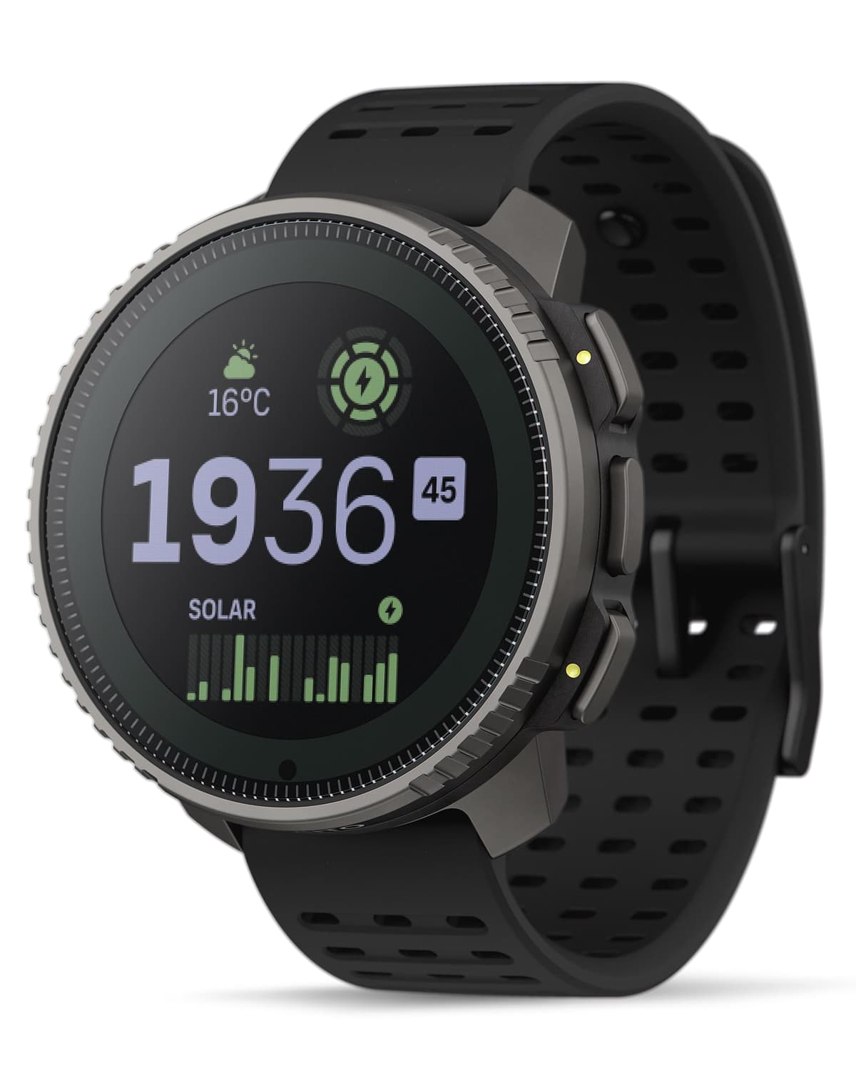 SUUNTO Vertical Reloj GPS Aventura, Pantalla Grande, Mapas Offline, Carga Solar SS050858000