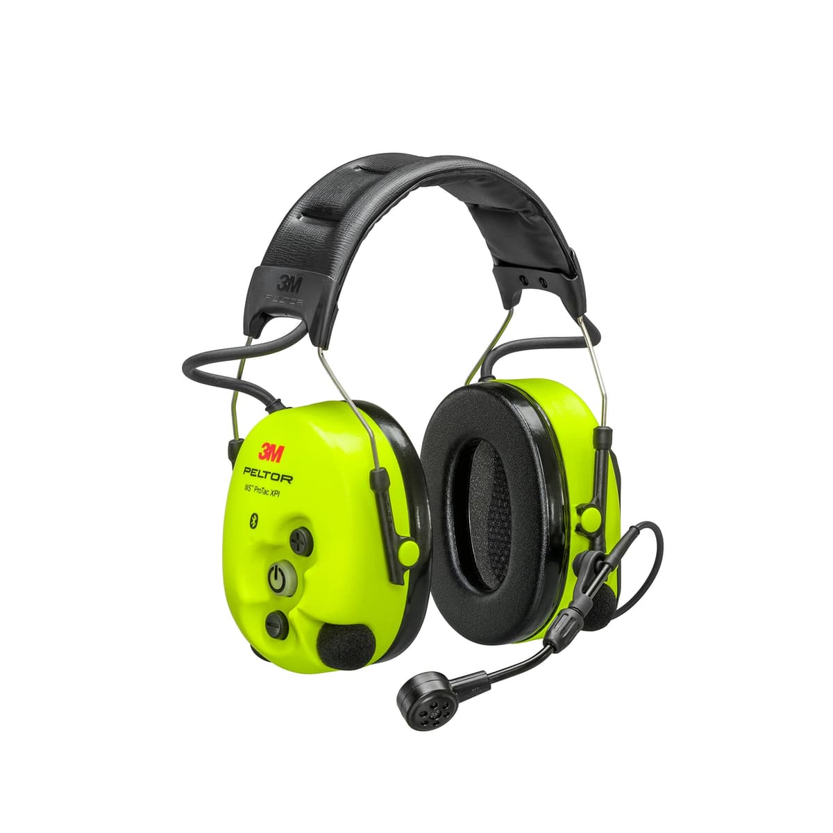 3M PELTOR WS ProTac XPI Auricular con Banda, Bluetooth y Micrófono con Cancelación de Ruido (MT15H7AWS6)
