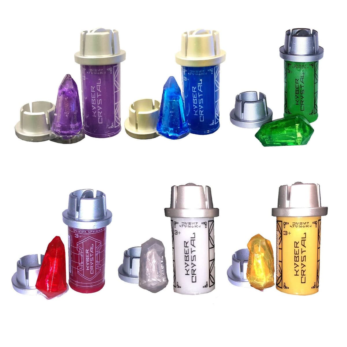 Galaxy's Edge Kyber Crystals - set de 6 cristales (nuevo y sellado) GE-KYBERSET-6