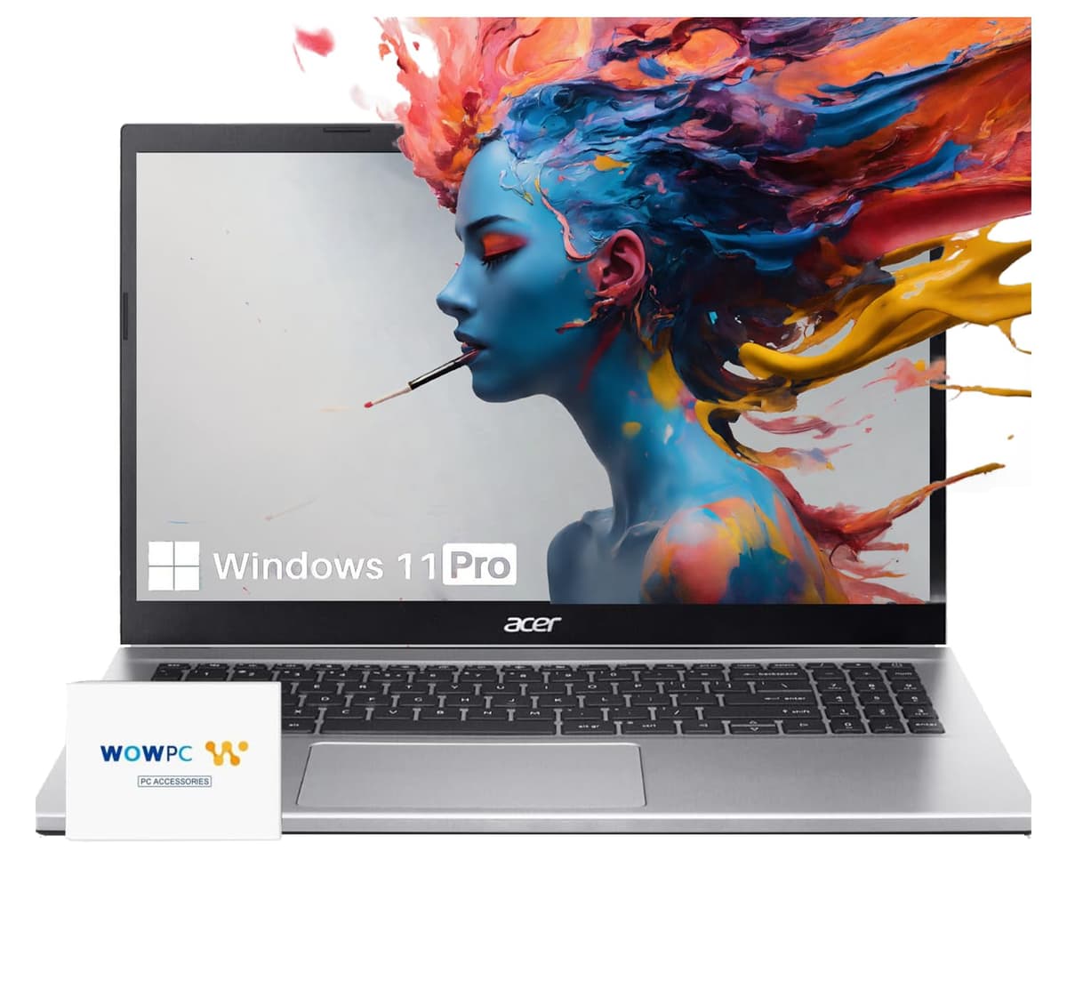 acer Aspire Premium Laptop 15.6" FHD - AMD Ryzen 5 5500U, 64GB RAM, 2TB SSD, Windows 11 Pro