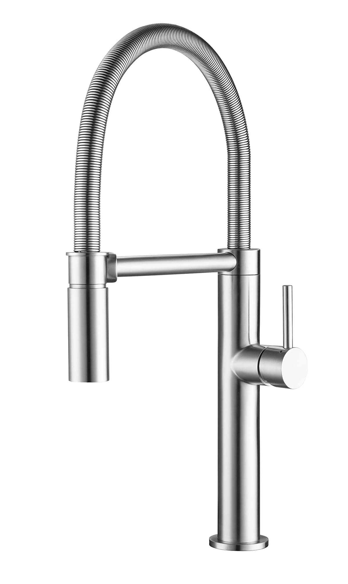 Franke FFPD4350 Pescara Grifo de Cocina Monomando con Alcachofa Magnética, Acero Inoxidable