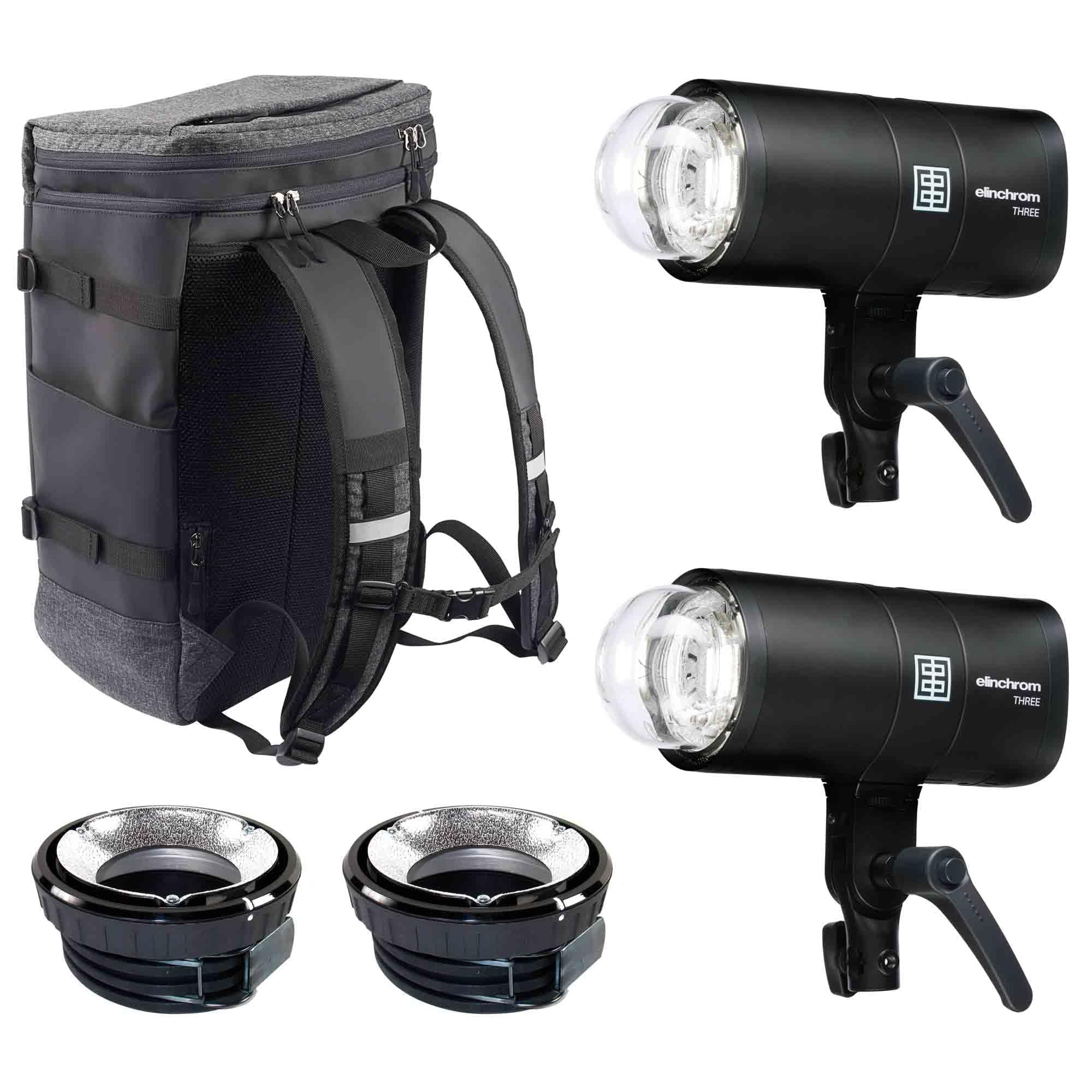 Elinchrom THREE kit de flash off-camera 261 Ws (EL20942.2)