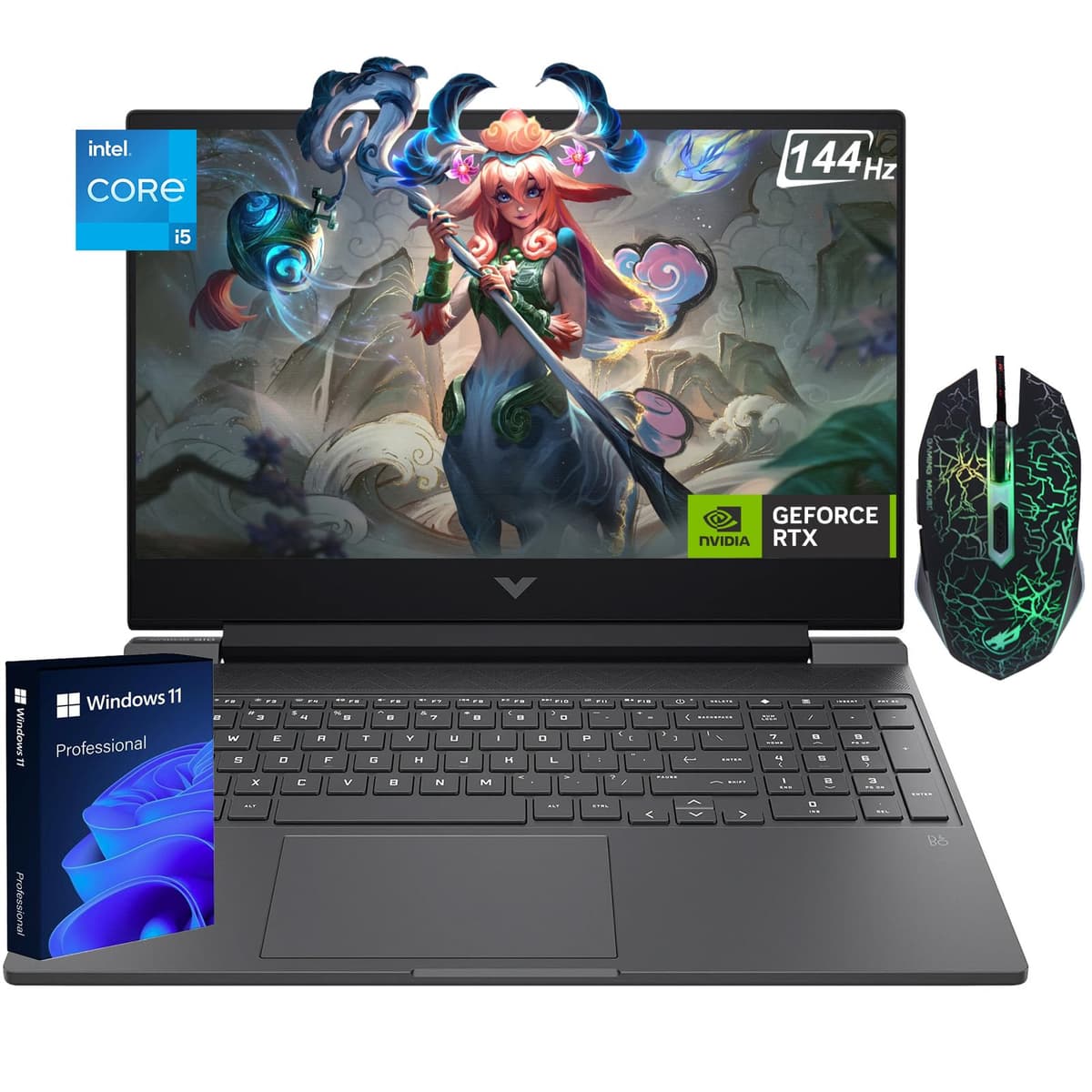 HP Victus 15.6" Gaming Laptop - Intel Core i5-13420H, RTX 4050, 32GB, 2TB SSD HP 15.6 Laptop