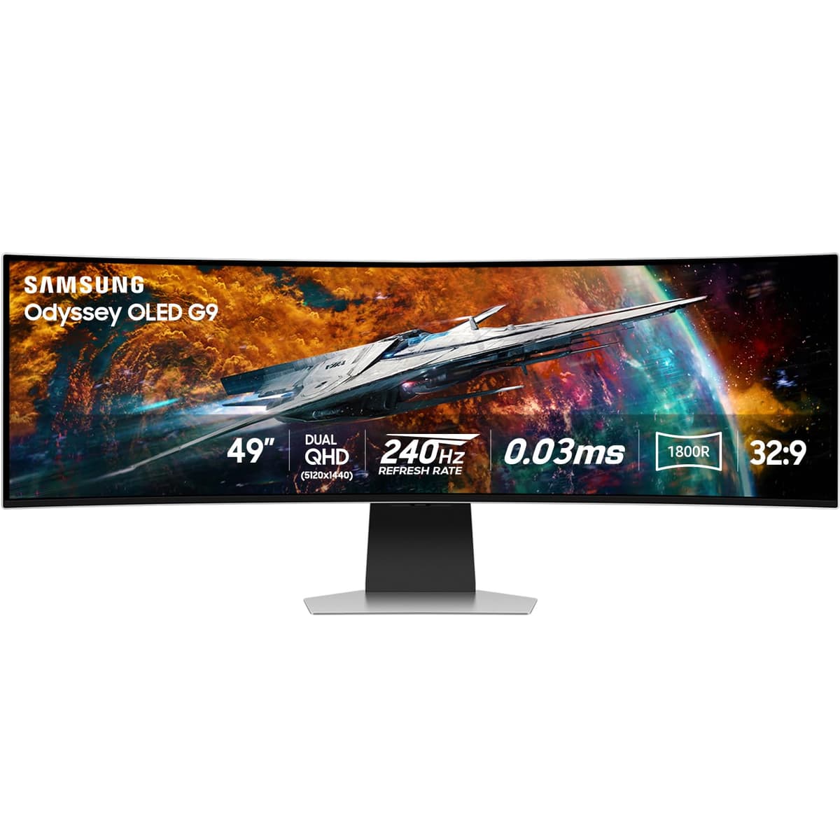 Samsung Odyssey OLED G9 G95SC 49" Curvo QD-OLED Gaming 240Hz 0.03ms LS49CG954SNXZA