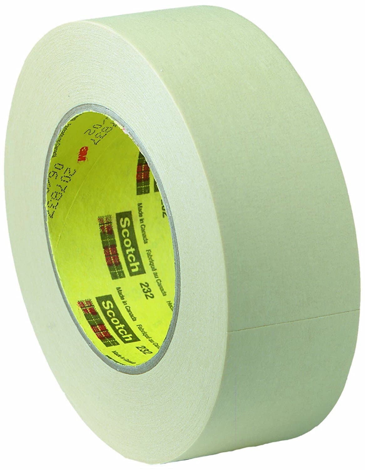 Cinta masking 3M High Performance 232, tan, 72 mm x 55 m 021200028588