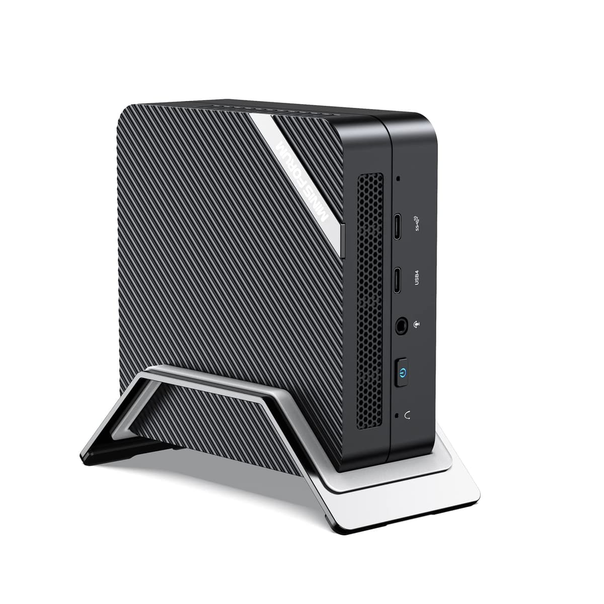 MINISFORUM UM773 Lite Mini PC AMD Ryzen 7 7735HS, DDR5 32GB, 512GB SSD, 2x HDMI, USB4 (8K) DeskMini