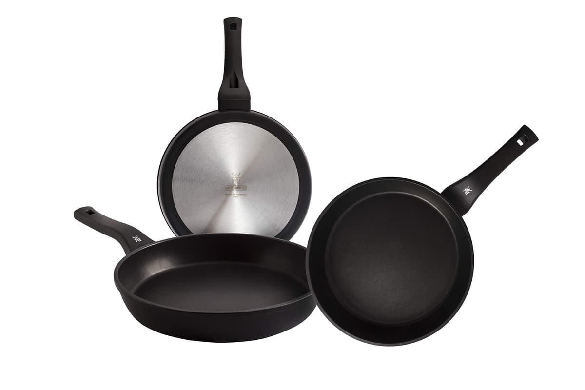 WMF Permadur Premium Juego de 3 sartenes 20/24/28 cm con antiadherente, aptas para inducción 056200SET3