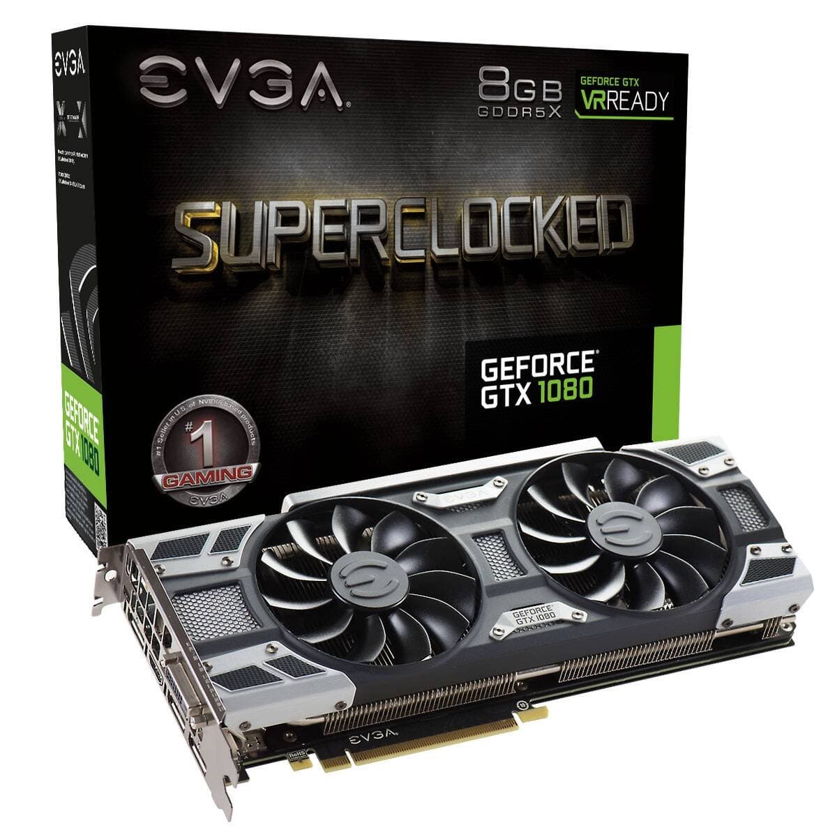 EVGA GTX1080 8GB SC Gaming ACX 3.0, 08G-P4-6183-KR FBA_08G-P4-6183-KR