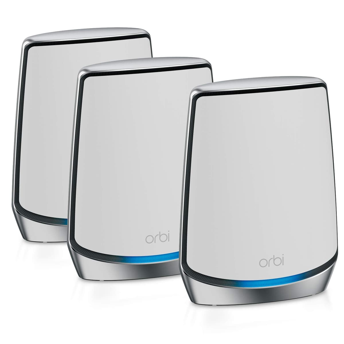 Netgear - Sistema Mesh WiFi Tri-banda Orbi AX6000 (Paquete de 3) RBK853-100NAR (Reacondicionado)