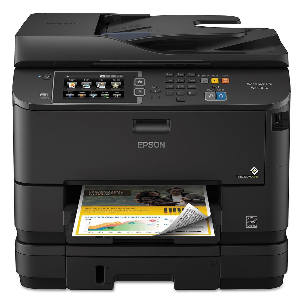 Epson WorkForce Pro WF-4640 Impresora multifunción color inalámbrica WorkForce 4640 All-in-One