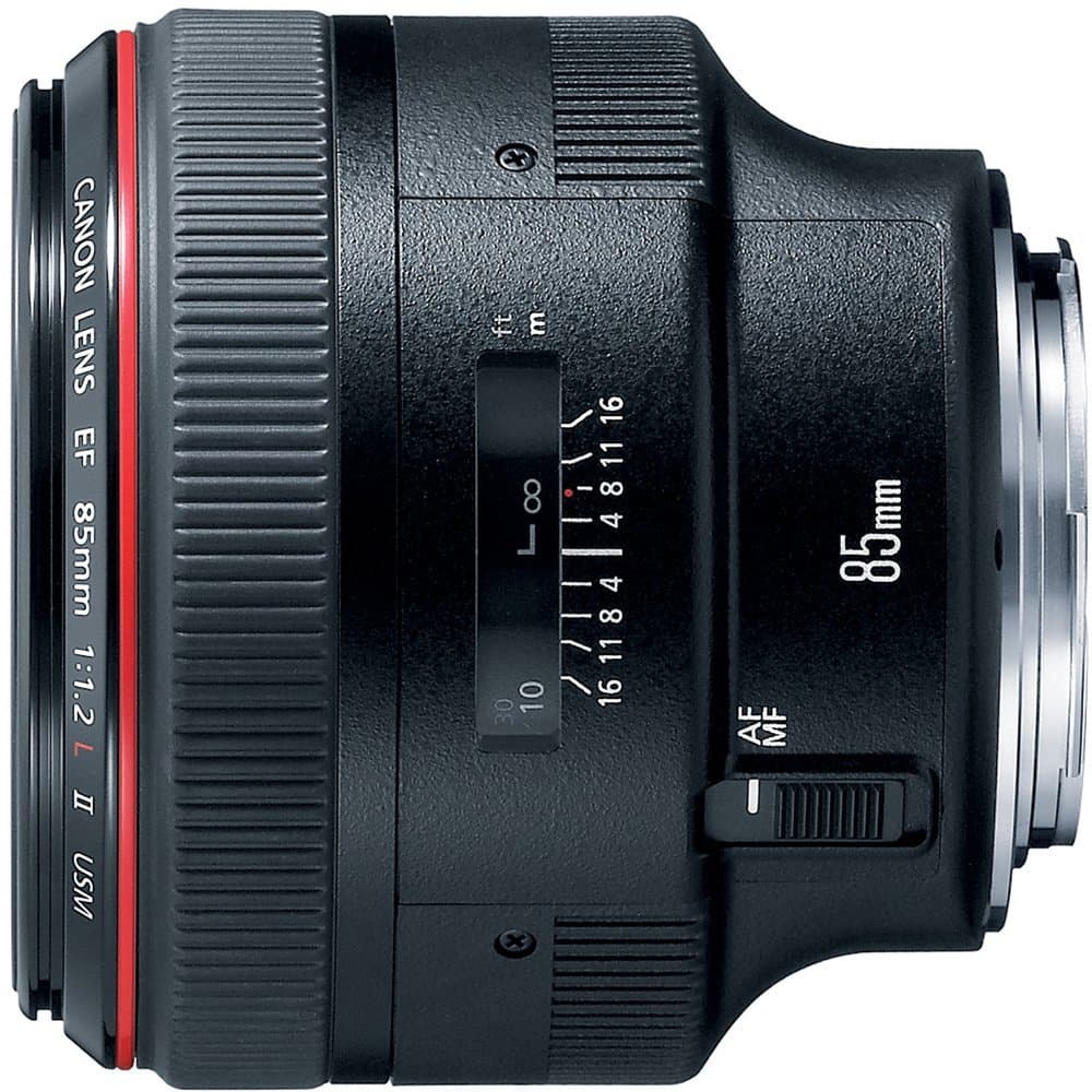 Canon EF 85mm f/1.2L II USM Lente fija para DSLR (Renewed) 1056B002-cr