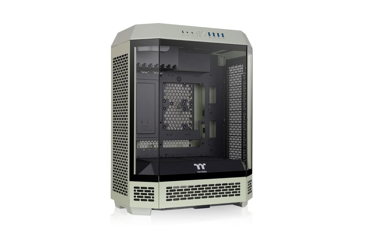 Gabinete para PC Thermaltake Midi Tower Verde Claro, W129021506 (Verde Claro) CA-1Z1-00MEWN-00