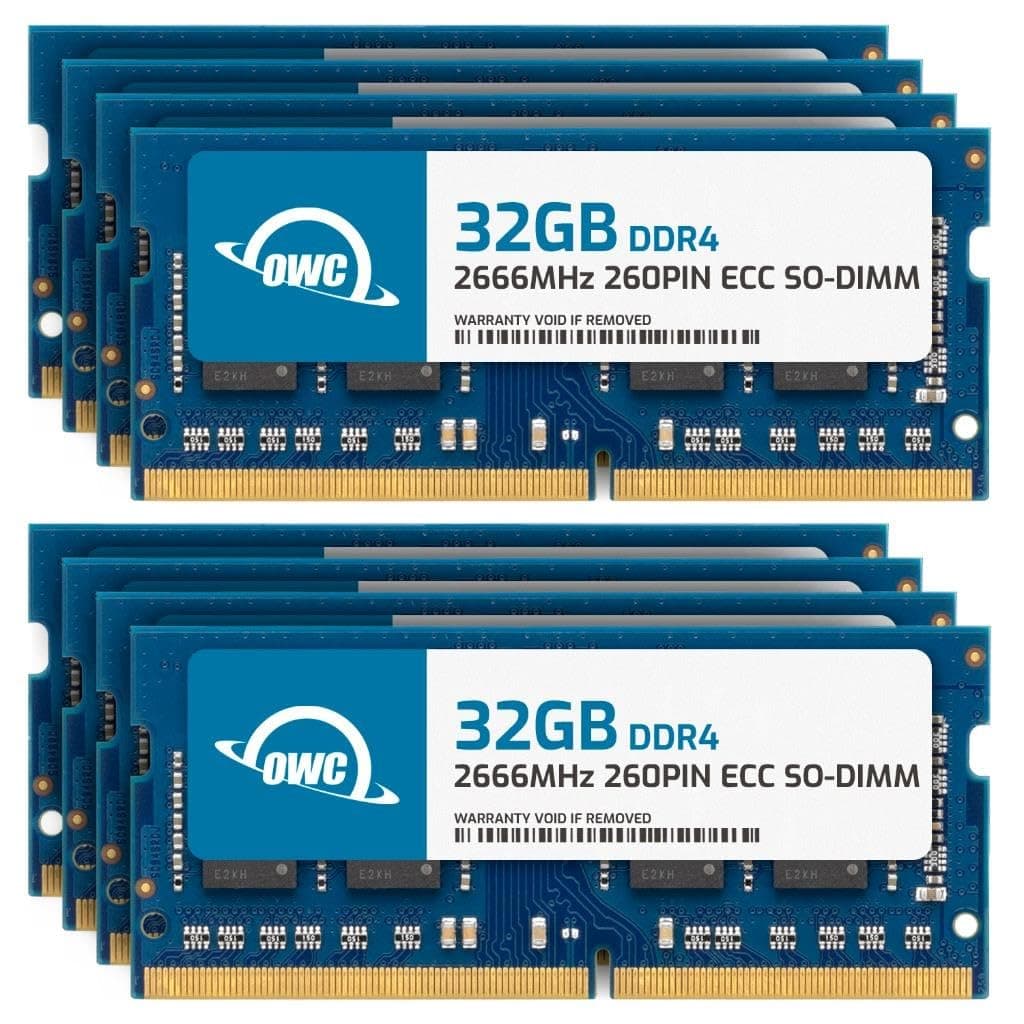 OWC kit 256GB (8x32GB) DDR4 2666MHz ECC SO-DIMM 260-pin OWC2C6D42R8256K
