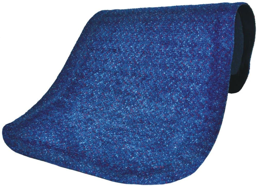 M+A Matting WaterHog Diamond | Tapete de entrada comercial con borde textil, Interior/Exterior (Charcoal, 4' x 12.2') 221544122
