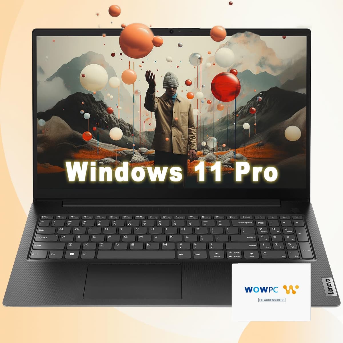 Lenovo V15 15.6" FHD Business Laptop, Intel N5100, 32GB RAM, 2TB SSD, Windows 11 Pro