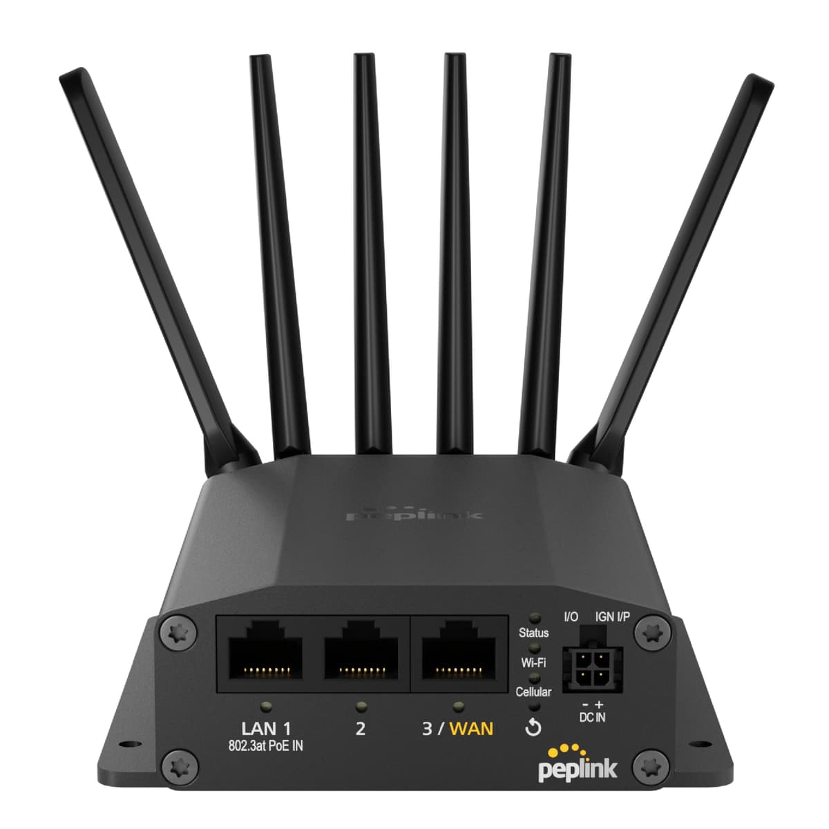 Peplink MAX BR1 Mini 5G Router Celular con Wi-Fi, 3 Puertos LAN Gigabit, Ranuras SIM Redundantes y eSIM MAX BR1 Mini 5G (HW2)
